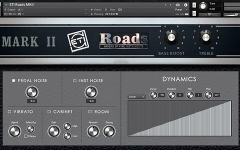ETI Roads Rhodes Mark II electric piano Kontakt sample library virtual instrument