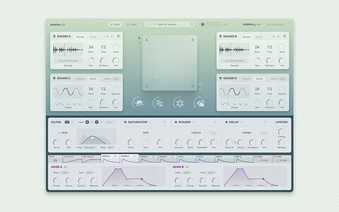 Excite Audio Evolve Air sample-based software synthesizer