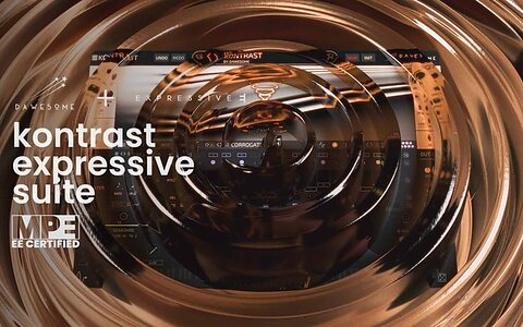 Expressive E Kontrast Expressive Suite Tracktion Dawesome software synthesizer MPE presets