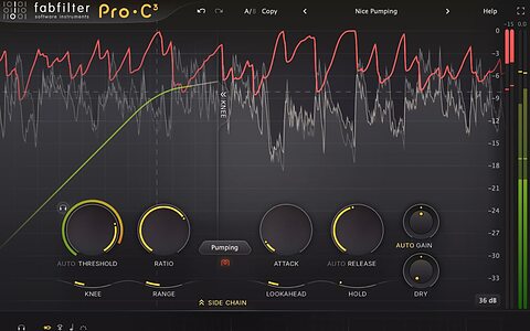 FabFilter Pro-C 3 compressor plug-in
