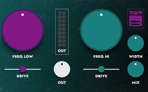 fedDSP bigBASS low-end enhancement plug-in