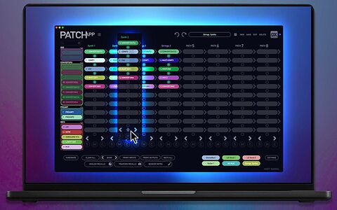 Flock Audio Patch App DX digitally controlled analogue patchbay software