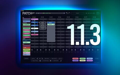 Flock Audio Patch App DX digitally controlled analogue patchbay