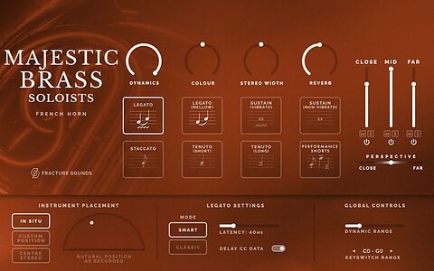 Fracture Sounds Majestic Brass Soloists solo orchestral sample library