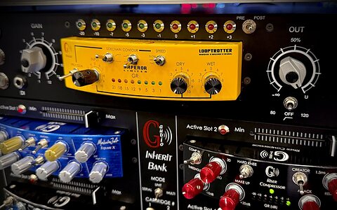 GC Audio Looptrotter Emperor Signature Cartridge modular hardware channel strip