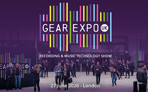 GearExpo 2026 London pro-audio show