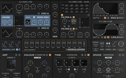 GForce Software MAP West Coast Buchla USA Random Source modular-inspired software synth VST