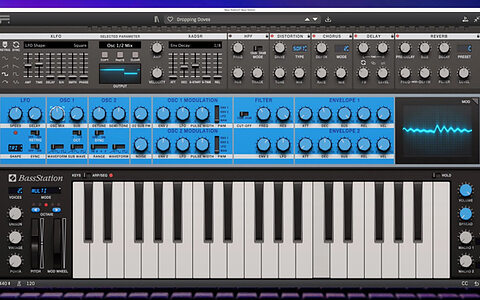 Novation Bass Station by GForce