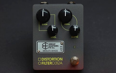 Great Eastern FX Co. Distortion Filter D312A guitar pedal band-pass filter