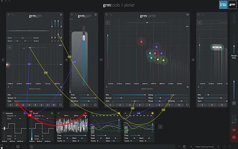 GRM Tools Atelier sound-design virtual instrument platform