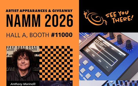 Groove Synthesis NAMM 2026 3rd Wave keyboard desktop module 8M synthesizer