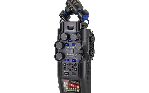 Zoom H6studio digital recorder - front