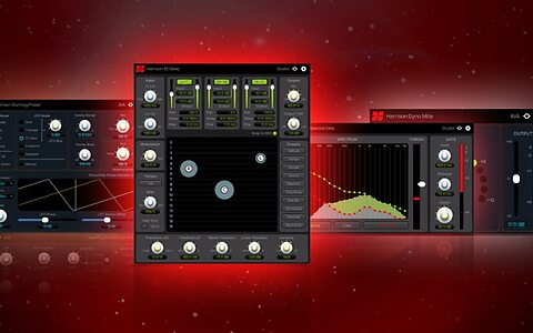 Harrison Audio 3D Delay free audio effects plug-in Dyno Mite Spectral Gate Stunning Phaser