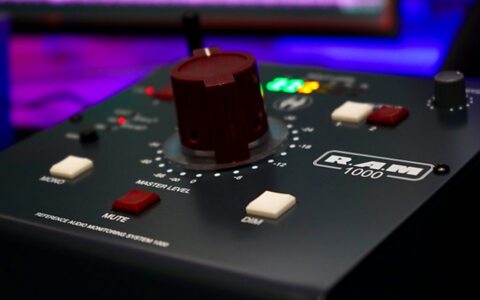 Heritage Audio RAM 1000 compact monitor controller Bluetooth wireless