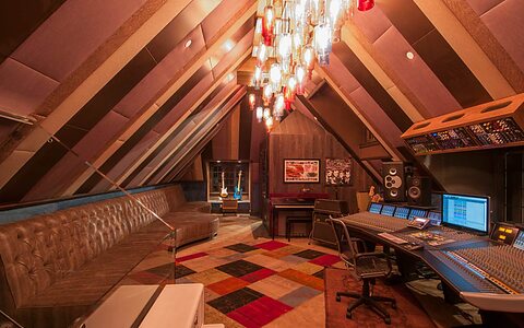 Studio within the 'House of Rock'