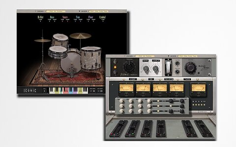 Iconic Instruments Detroit Drums 1960s R&B pop virtual vintage drum sample library