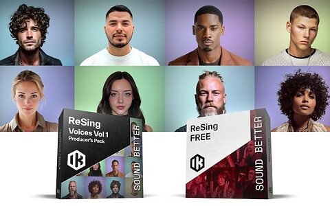 IK Multimedia ReSing Free vocal instrument modelling plug-in