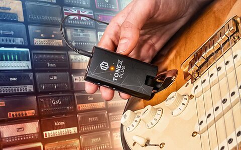 IK Multimedia TONEX Plug compact portable amp effects modelling hardware
