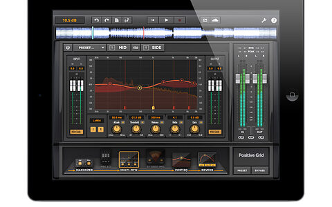 Positive Grid's Mastering App Positive Grid's Mastering App