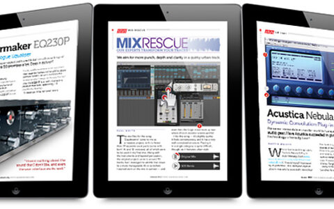 SOS in 2016's 'SlateZine' format with embedded audio demos, video and web links.