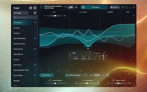 iZotope Tonal Balance Control 3 mix master reference track comparison  plug-in