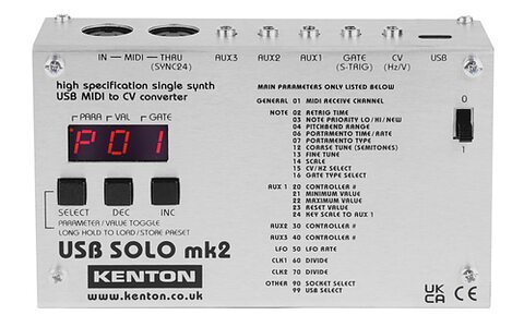 Kenton USB Solo Mk2 MIDI CV converter interface