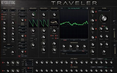 Keysolutions Sounds Traveler software synthesizer