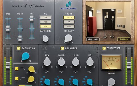 KIT Plugins BB Chamber D Blackbird Studios reverb chamber emulation plug-in