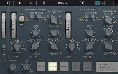 KIT Plugins BB N54 Neve 2254 diode-bridge compressor emulation