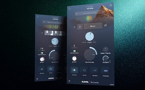 Klevgrand Altitude Harmony pitch-correction vocal tuning harmony generation plug-in