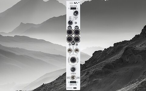 KOMA Elektronik Sensei Eurorack modular synth light temperature motion sensor control