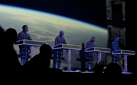 Kraftwerk's audiovisual extravaganza