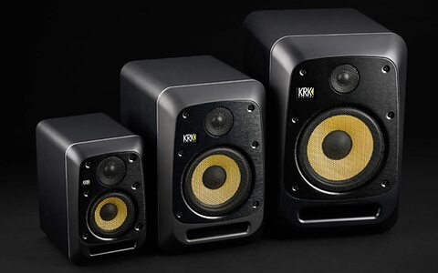 KRK V Series Five studio monitors