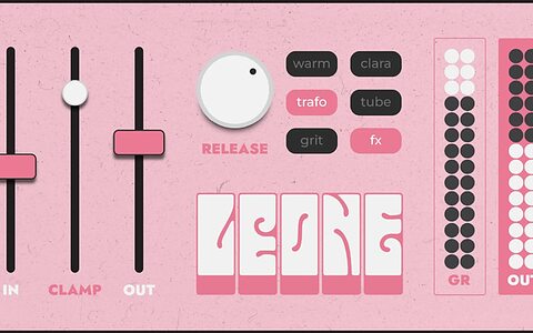 fedDSP leONE dual-stage limiter tube valve transformer saturation plug-in