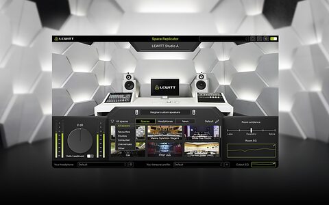 Lewitt Space Replicator 2.0 virtual room speaker mixing environment