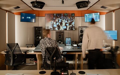 London Symphony Orchestra LSO St. Lukes Dolby Atmos ATC Avid S4 studio control room
