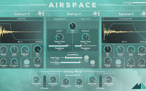 Mode Audio Airspace impulse response reverb delay modulation plug-in