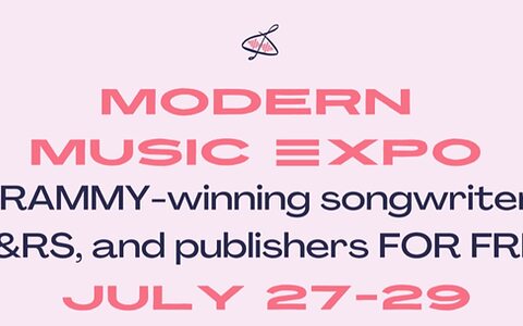 Modern Music Expo logo/info