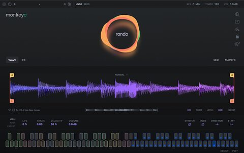 Monkey C Rando 2.5 sampler software