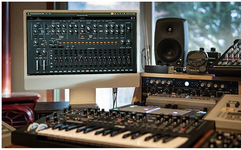 Moog Messenger Preset Editor hardware synth software control
