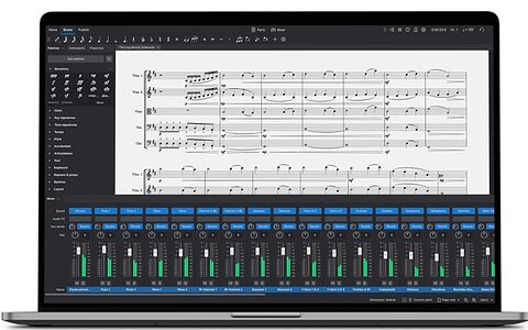 Muse Group MuseScore 4.6 score notation software AI vocals built-in