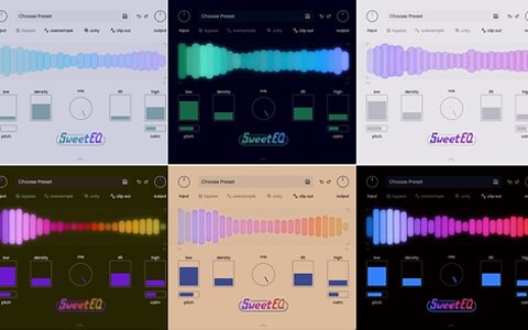 Musik Hack SweetEQ saturation EQ plug-in mixing mastering