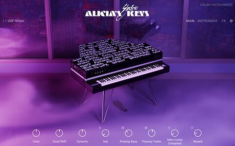 Native Instruments Alicia's Electric Keys piano sample library virtual instrument