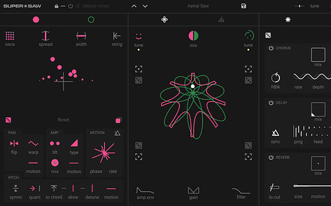 Native Instruments Super Saw A. G . Cook supersaw software synthesizer dance pop