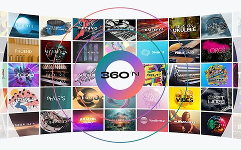 NI 360 Native Instruments iZotope Brainworx Komplete Now plug-in virtual instrument subscription service