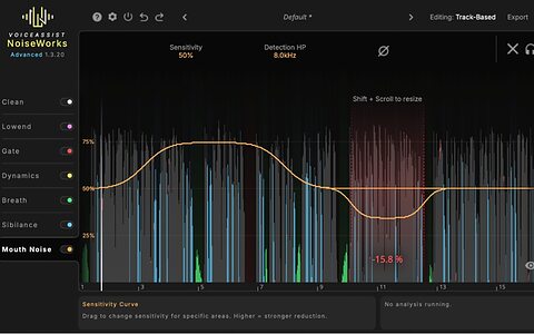 NoiseWorks Audio VoiceAssist Mouth De-Click dialogue vocal clean-up plug-in