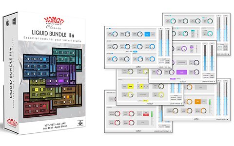 Nomad Factory Liquid Bundle III VST AU AAX plug-ins