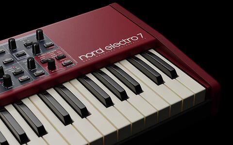 Nord Electro 7 piano synthesizer organ emulation keyboard