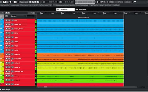 Steinberg Nuendo Live 3 performance recording software