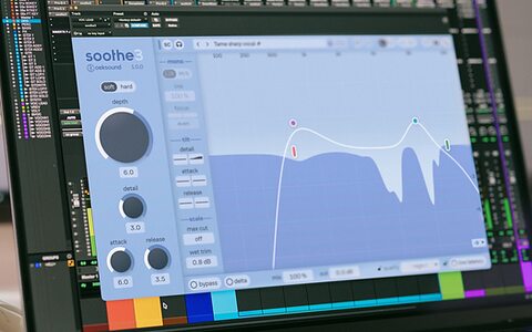 oeksound Soothe3 vocal instrument resonance suppression plug-in
